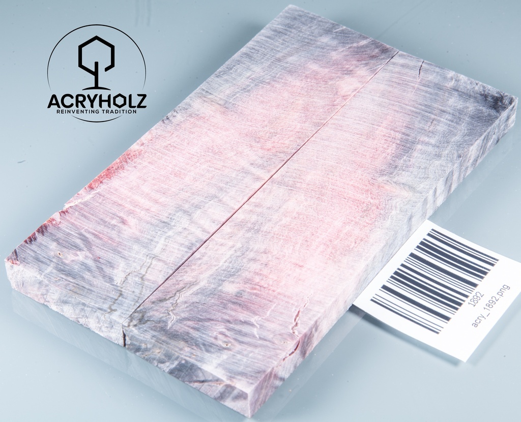Kastanie Maser stabilisiert | 120x40x10 | plexiholz | buckeye schalenpaar 0713