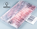 Kastanie Maser stabilisiert | 120x45x10 | acryholz | schalenpaar 1513