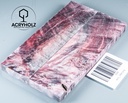 Kastanie Maser stabilisiert | 120x45x10 | acryholz | schalenpaar 1513
