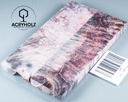 Kastanie Maser stabilisiert | 120x45x10 | acryholz | schalenpaar 1513