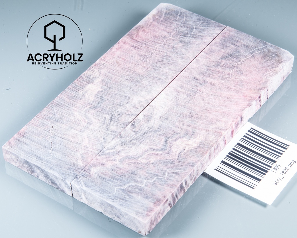Kastanie Maser stabilisiert | 120x40x10 | plexiholz | buckeye schalenpaar 0713
