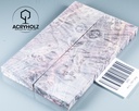 Kastanie Maser stabilisiert | 120x40x10 | plexiholz | buckeye schalenpaar 0713