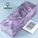 Pappel Maser stabilisiert Griffblock | 145x50x30 | plexiholz | Messergriff 0390