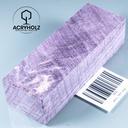 Pappel Maser stabilisiert Griffblock | 145x50x30 | plexiholz | Messergriff 0390