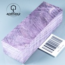 Pappel Maser stabilisiert Griffblock | 145x50x30 | plexiholz | Messergriff 0390