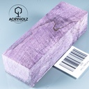 Pappel Maser stabilisiert Griffblock | 145x50x30 | plexiholz | Messergriff 0390