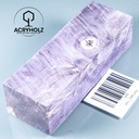 Pappel Maser stabilisiert Griffblock | 145x50x30 | plexiholz | Messergriff 0390