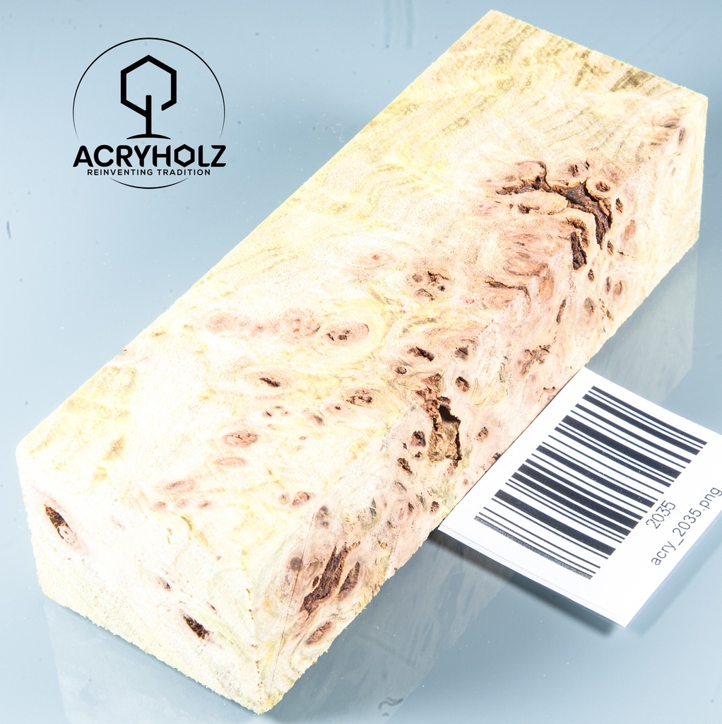 Acryholz - Messergriffe stabilisiert