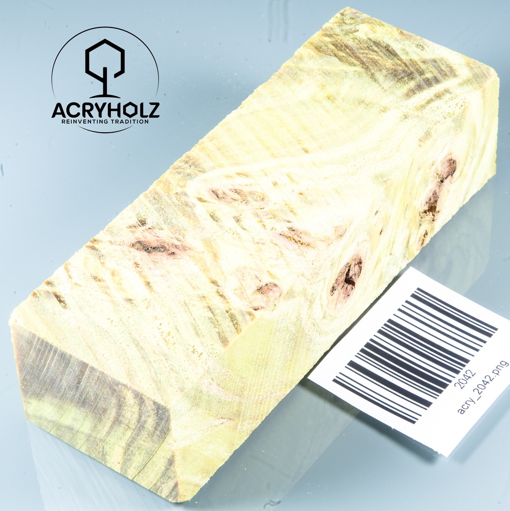 Acryholz - Messergriffe stabilisiert