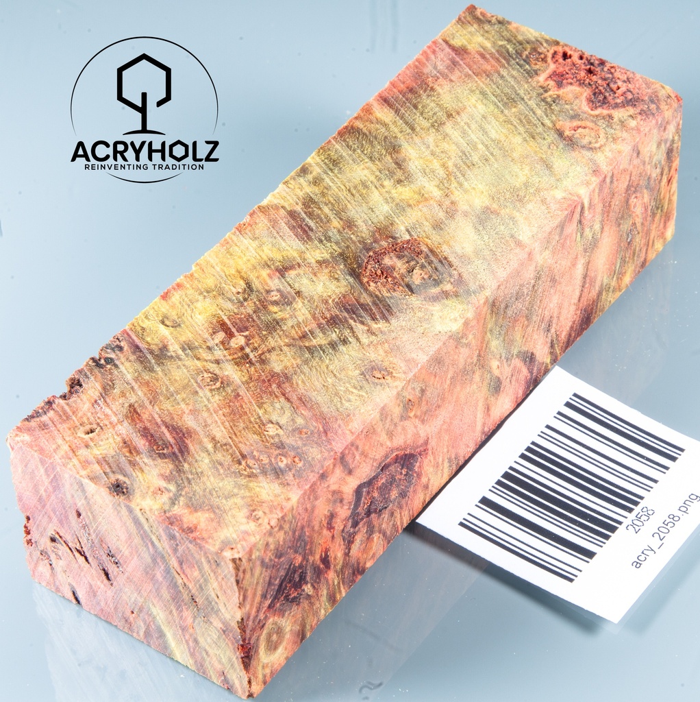 Acryholz - Messergriffe stabilisiert