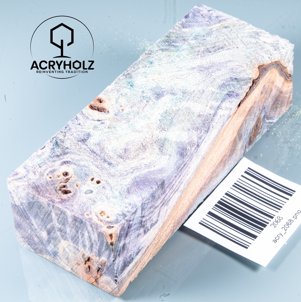 Acryholz - Messergriffe stabilisiert