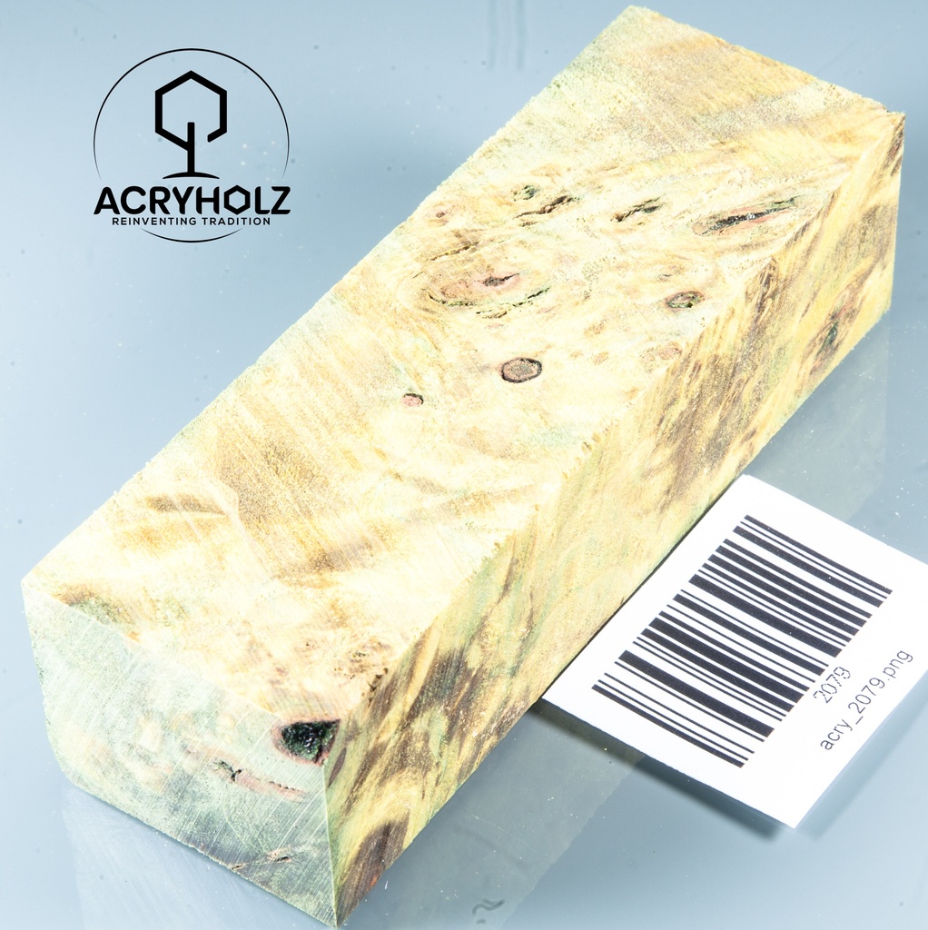 Acryholz - Messergriffe stabilisiert