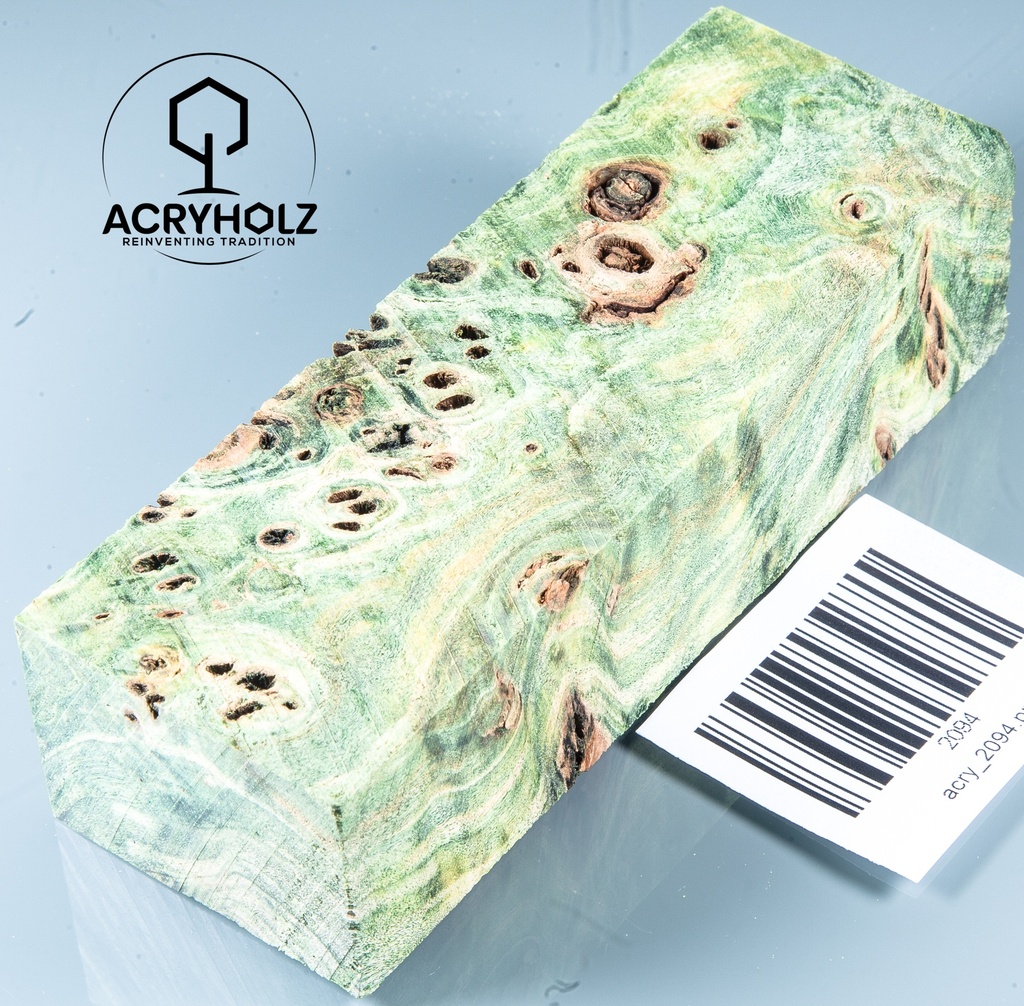 Acryholz - Messergriffe stabilisiert