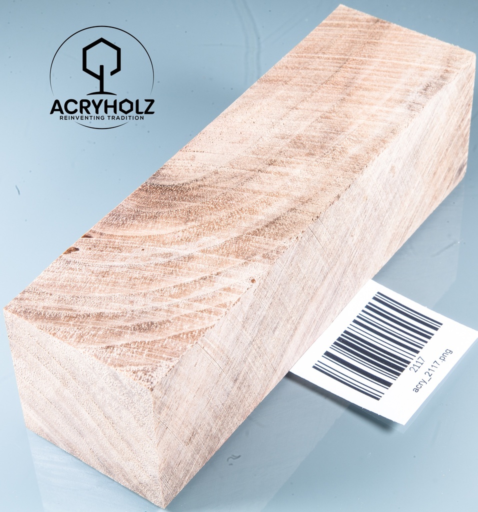 Walnuss Griffblock stabilisiert | 130x50x30 | plexiholz | 1349