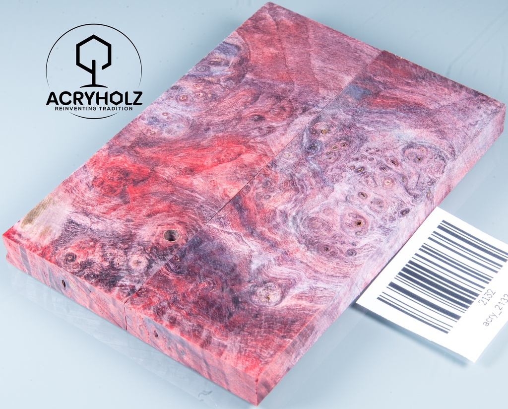 Kastanie Maser stabilisiert | 120x45x10 | acryholz | schalenpaar 1513