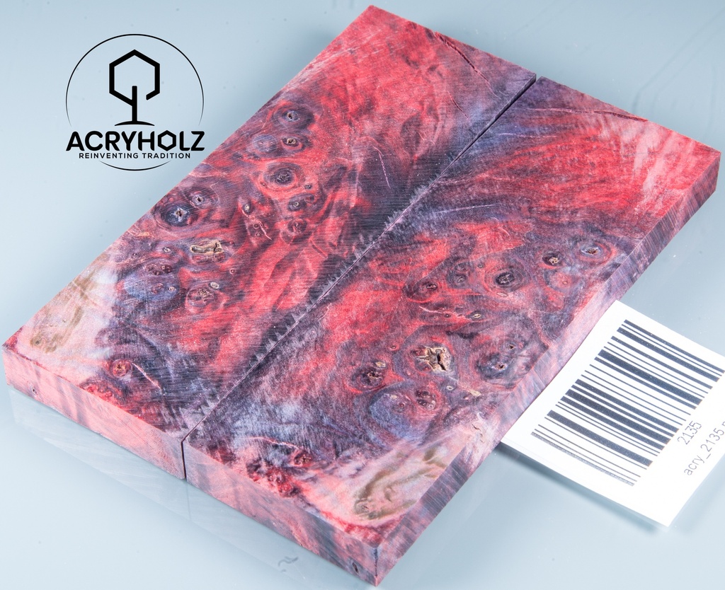 Kastanie Maser stabilisiert | 120x40x10 | plexiholz | buckeye schalenpaar 0713