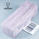 Esche Maser Griffblock stabilisiert | 140x40x30 | plexiholz | 0328