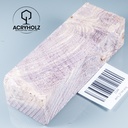 Esche Maser Griffblock stabilisiert | 140x40x30 | plexiholz | 0328