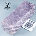 Esche Maser Griffblock stabilisiert | 140x40x30 | plexiholz | 0328