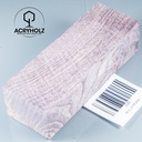 Esche Maser Griffblock stabilisiert | 140x40x30 | plexiholz | 0328