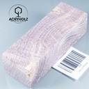 Esche Maser Griffblock stabilisiert | 140x40x30 | plexiholz | 0328