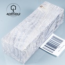 Esche Maser Griffblock stabilisiert | 140x40x30 | plexiholz | 0328