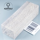 Esche Maser Griffblock stabilisiert | 140x40x30 | plexiholz | 0328