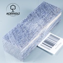 Esche Maser Griffblock stabilisiert | 140x40x30 | plexiholz | 0328