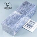 Esche Maser Griffblock stabilisiert | 140x40x30 | plexiholz | 0328