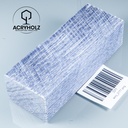 Esche Maser Griffblock stabilisiert | 140x40x30 | plexiholz | 0328