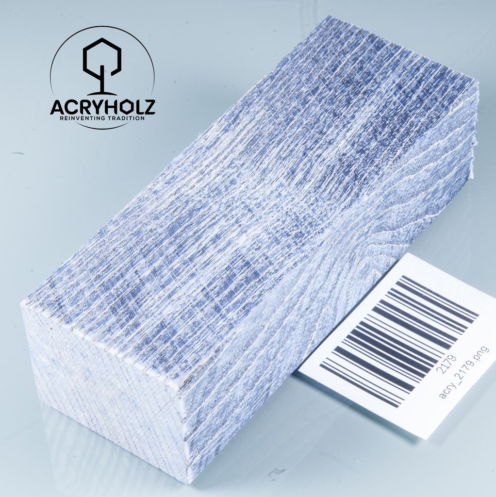 Esche Maser Griffblock stabilisiert | 140x40x30 | plexiholz | 0328