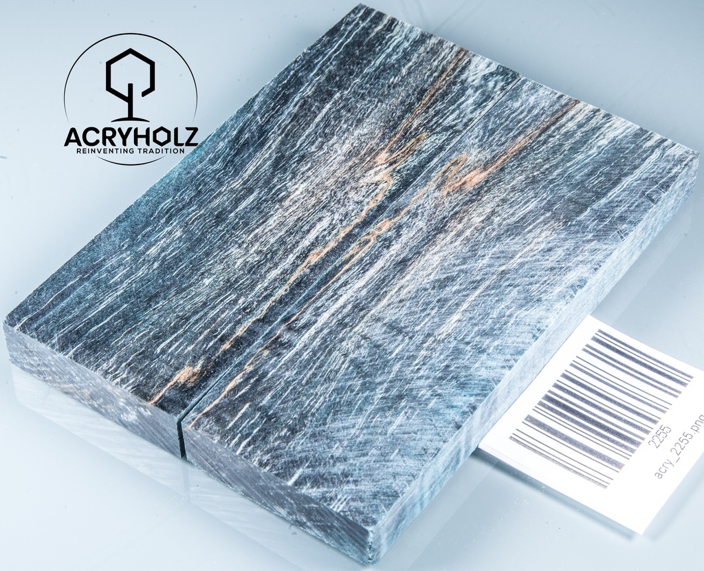 Kastanie Maser stabilisiert | 120x40x10 | plexiholz | buckeye schalenpaar 0713