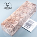 Kastanie grün stabilisiert | 180x53x30 | plexiholz | Griffmaterial 0707