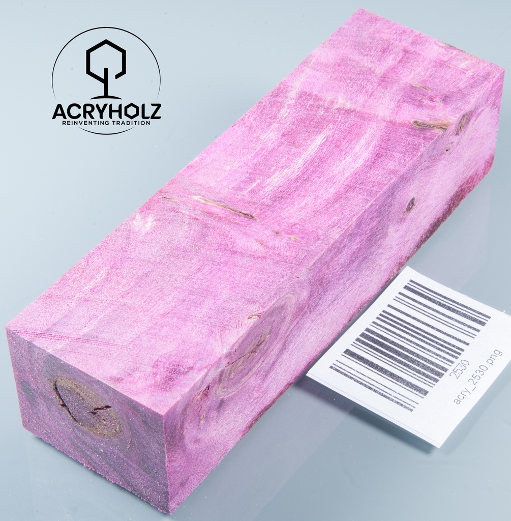 Acryholz - Messergriffe stabilisiert
