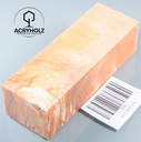 Esche Maser Griffblock stabilisiert | 140x40x30 | plexiholz | 0328