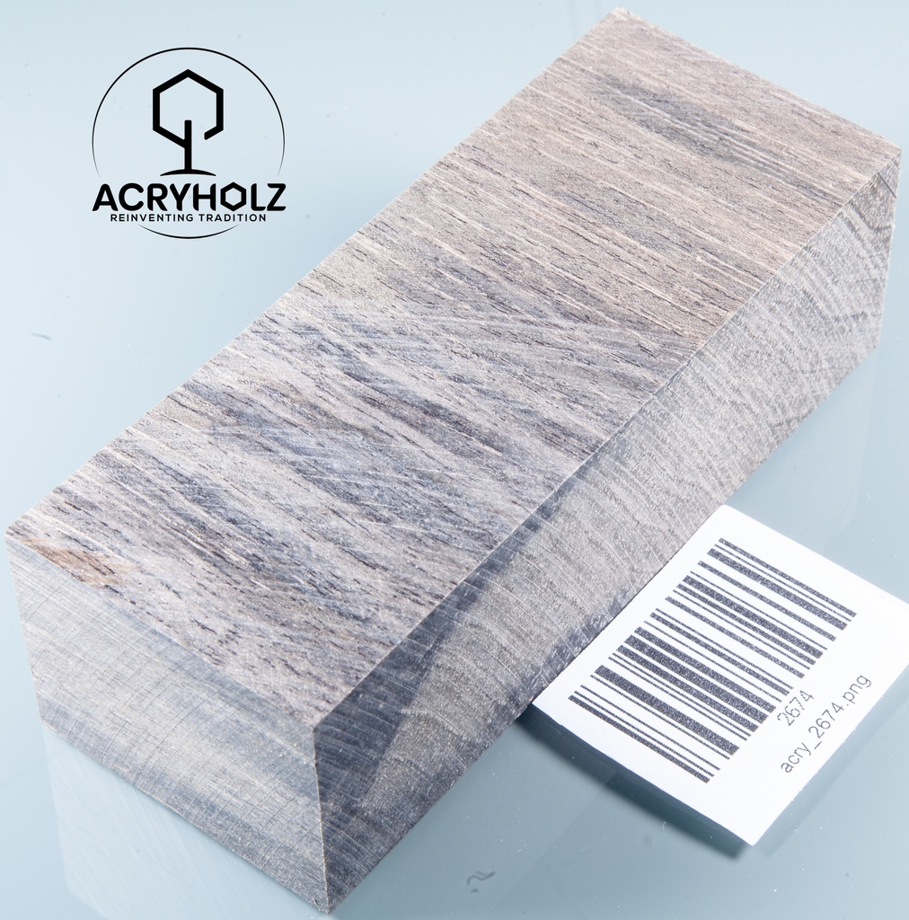 Walnuss Griffblock stabilisiert | 130x50x30 | plexiholz | 1349