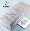 Walnuss Griffblock stabilisiert | 130x50x30 | plexiholz | 1349