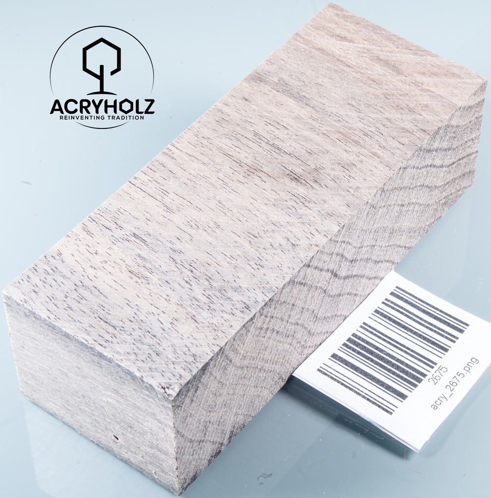 Walnuss Griffblock stabilisiert | 130x50x30 | plexiholz | 1349