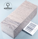 Walnuss Griffblock stabilisiert | 130x50x30 | plexiholz | 1349