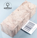 Walnuss Griffblock stabilisiert | 130x50x30 | plexiholz | 1349