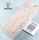 Walnuss Griffblock stabilisiert | 130x50x30 | plexiholz | 1349