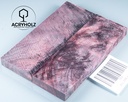 Pappel Griffschalen stabilisiert | 120x45x10| ACRYHOLZ | Messer | Griffholz 1630