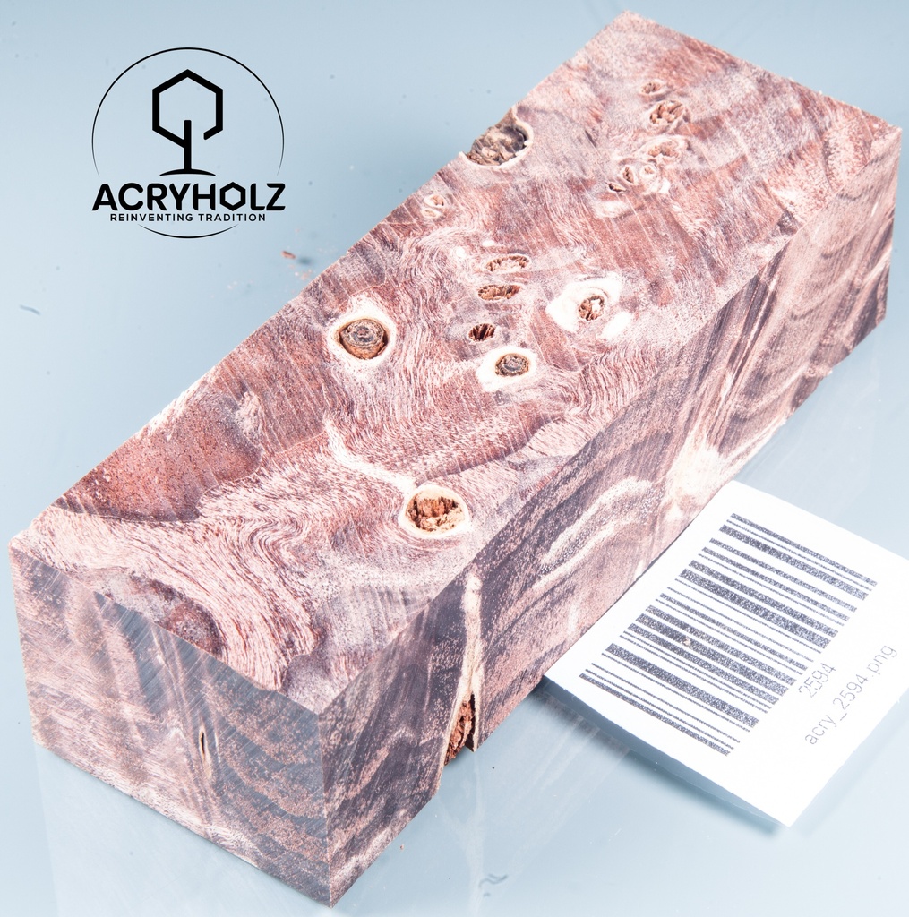 Acryholz - Messergriffe stabilisiert