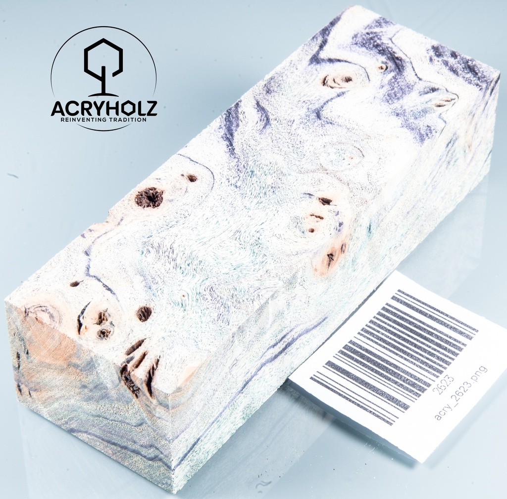Acryholz - Messergriffe stabilisiert