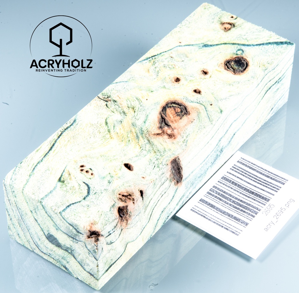 Acryholz - Messergriffe stabilisiert