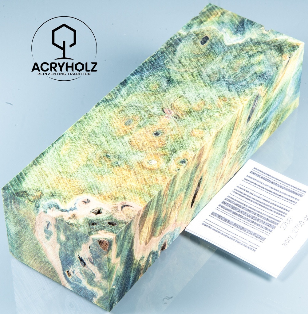 Acryholz - Messergriffe stabilisiert
