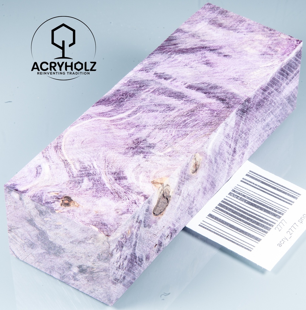 Acryholz - Messergriffe stabilisiert
