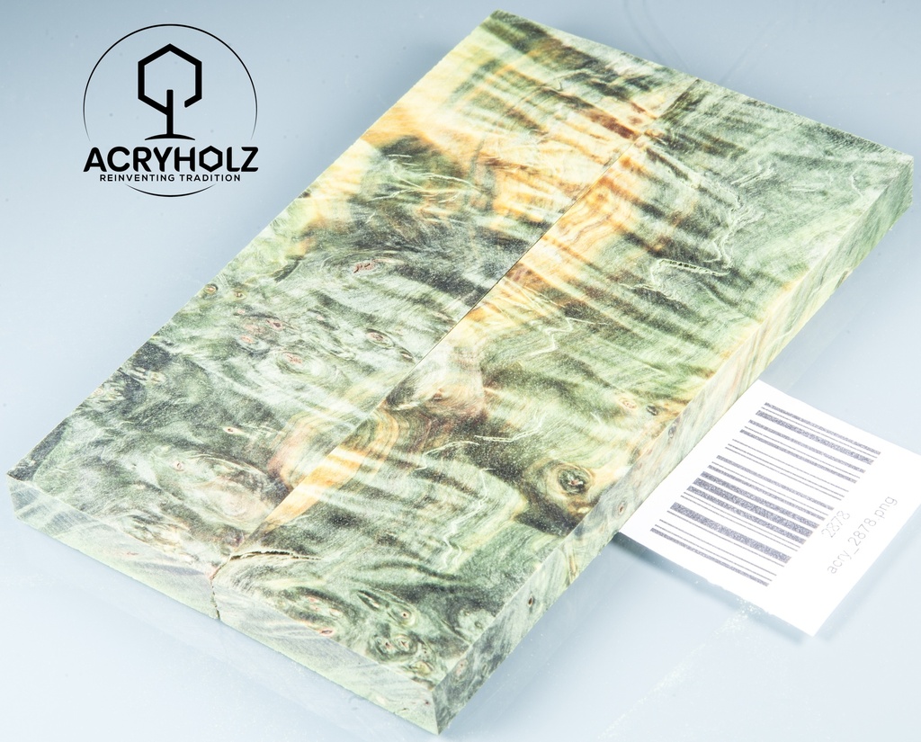 Stabilized Wood stabilisiert | 120x45x10| ACRYHOLZ | Messer | Griffholz