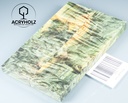 Stabilized Wood stabilisiert | 120x45x10| ACRYHOLZ | Messer | Griffholz