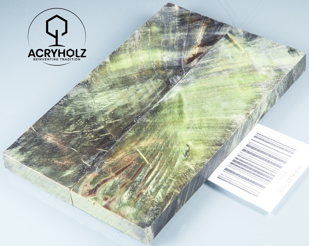Stabilized Wood stabilisiert | 120x45x10| ACRYHOLZ | Messer | Griffholz
